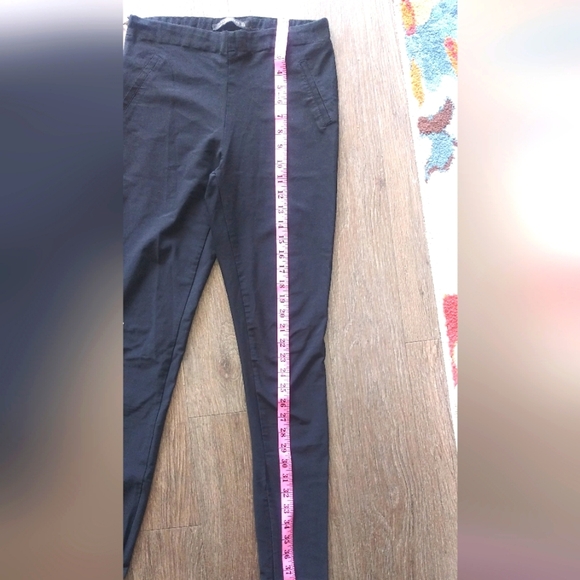 Zara Black Women's Pants Skinny Size M - Picture 8 of 10